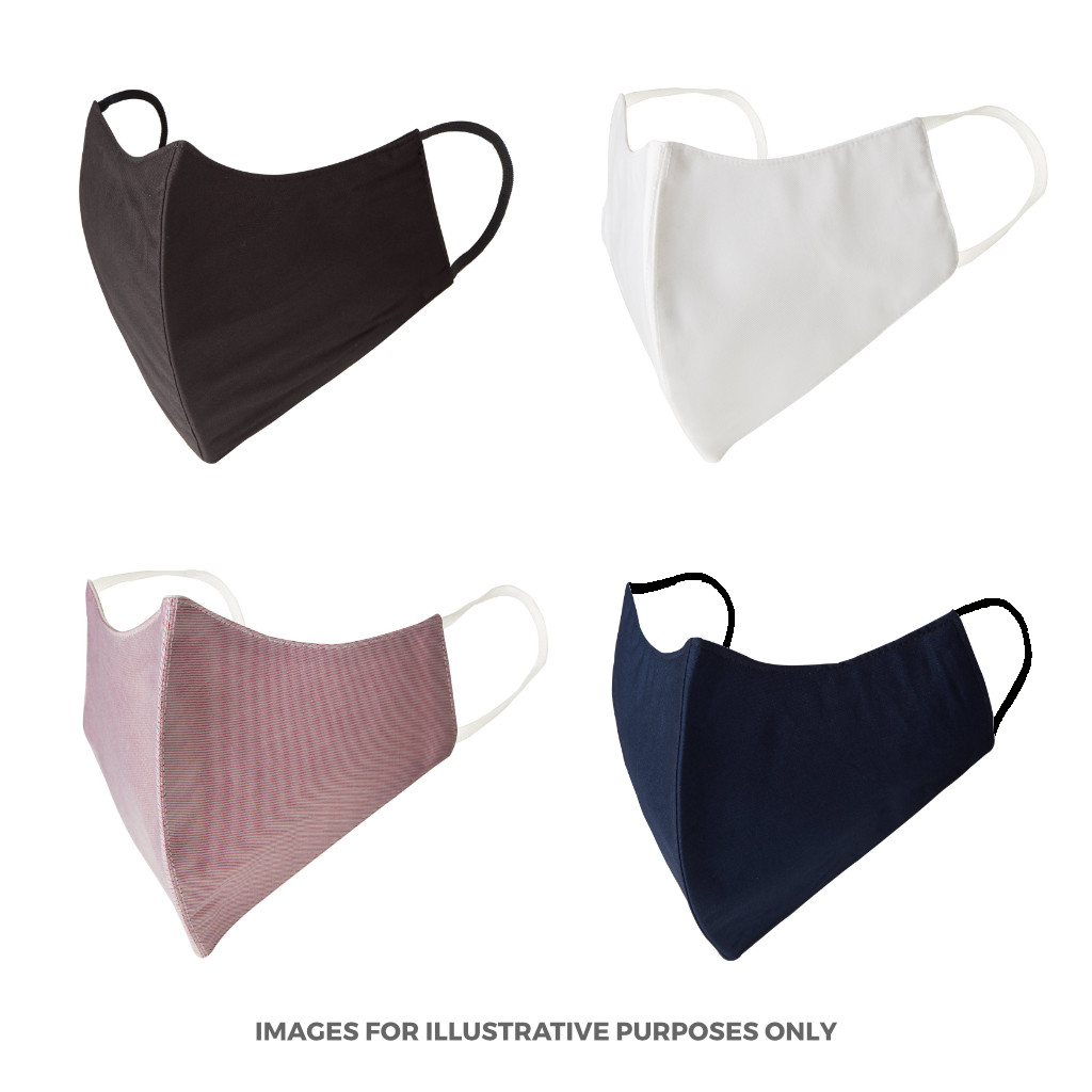 NANOTECH COATED 3 LAYER COTTON MASK MASKS UK